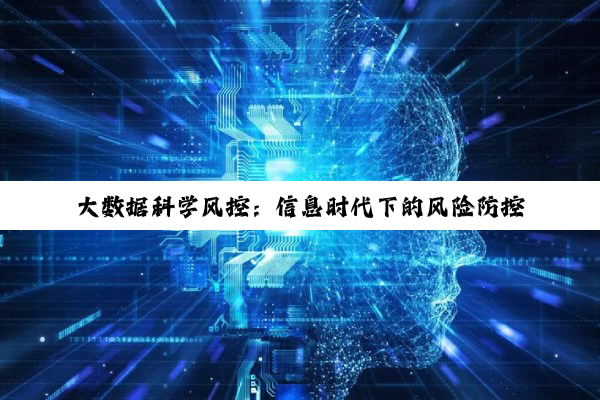 大数据科学风控：信息时代下的风险防控新纪元与智慧转型