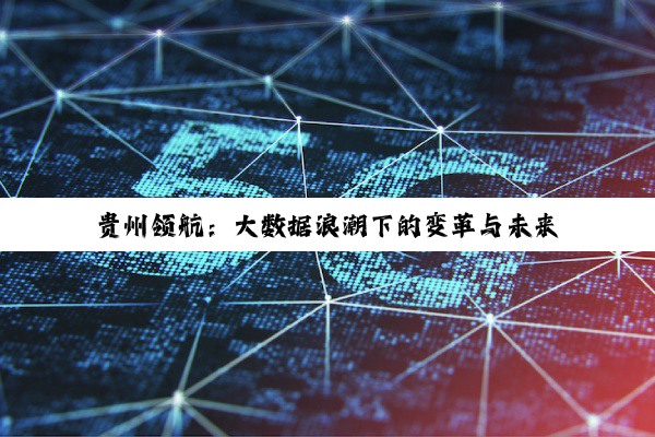 贵州领航：大数据浪潮下的变革与未来