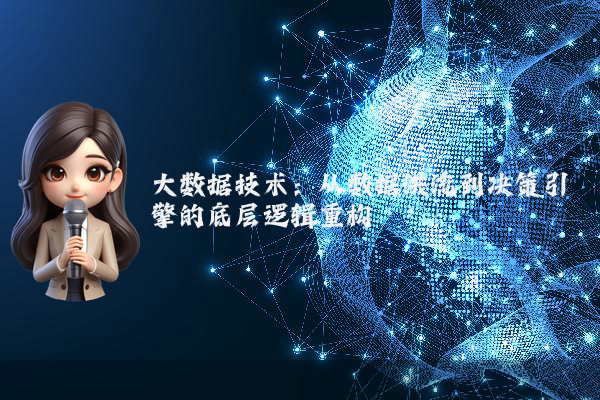 大数据技术:从数据洪流到决策引擎的底层逻辑重构