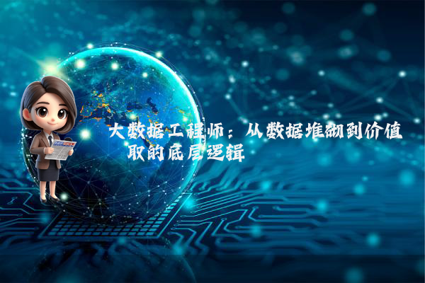 大数据工程师:从数据堆砌到价值萃取的底层逻辑