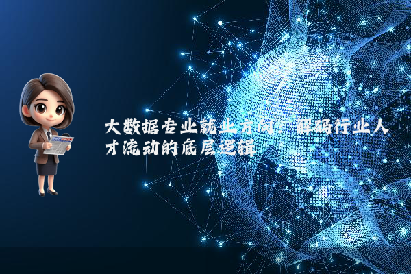 大数据专业就业方向:解码行业人才流动的底层逻辑
