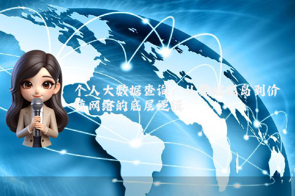 个人大数据查询：从数据孤岛到价值网络的底层逻辑